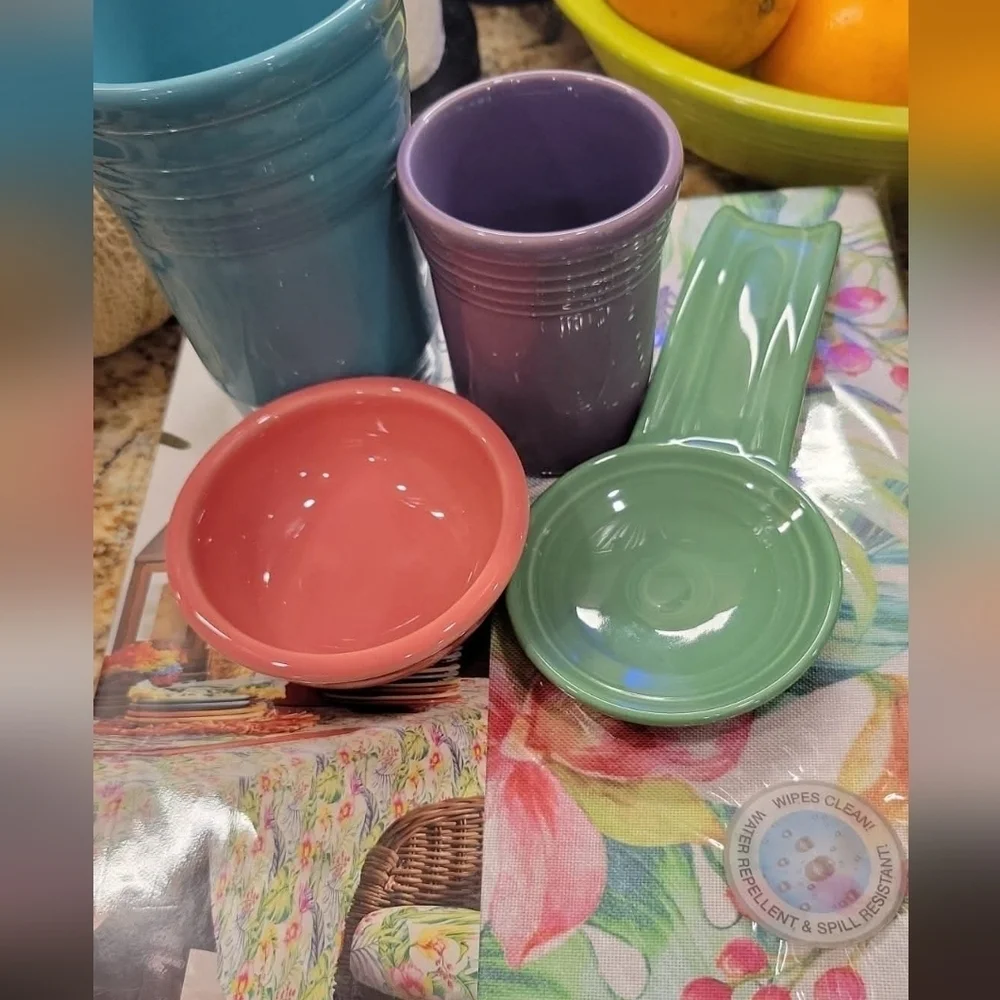 Fiestaware Tropical Bouquet Tablecloth